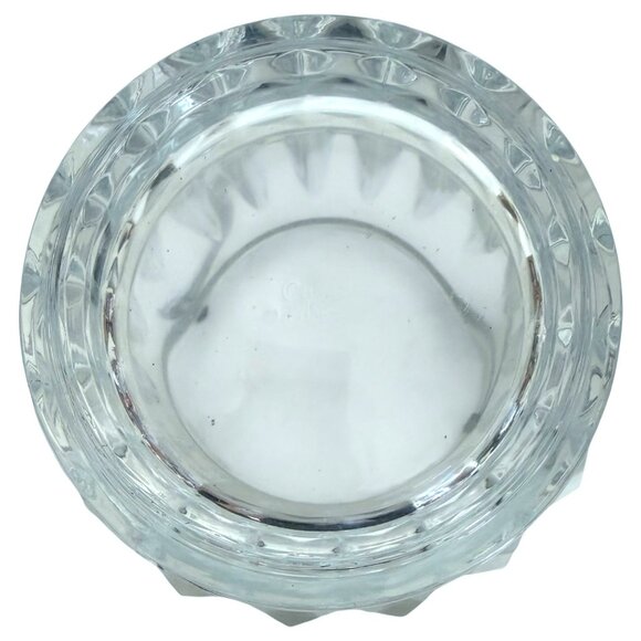 VTG Cristal d’Arques Durand Tuilleries Villandry Glass Ice Bucket Handle France - Picture 10 of 11